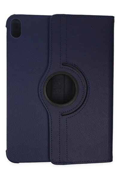 AYKAN iPad 2022 10.9 (10Th Generation) Compatible Case 360 Tablet Leather Case - Navy Blue - 11932-9878