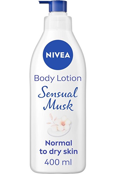 NIVEA Body Lotion for Normal to Dry Skin, Sensual Musk, 24 Hours of Noticeabl...