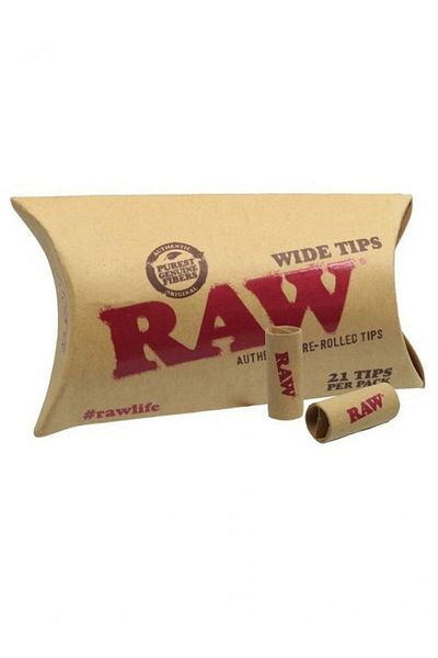 RAW Filtre pre-rulate Wide 8mm x21