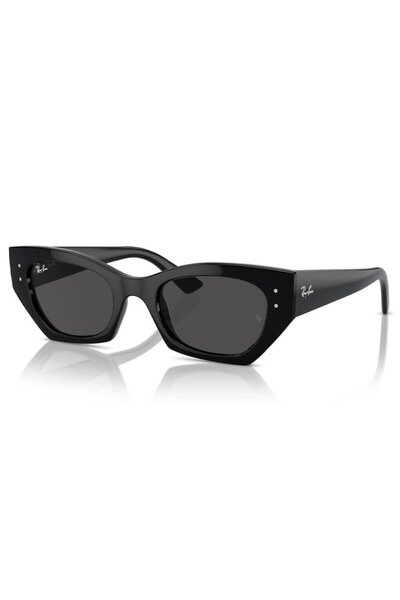 Ray-Ban Rayban Sunglasses Rb4430 6677/87 49-22 – Women, Black Acetate Frame, ...