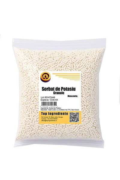 Top Ingrediente Sorbat De Potasiu / E 202 - Conservant Alimentar - 1kg
