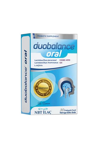 Nbt İlaç Nbt Life Duobalance Oral 30 Probiotic Pastilles Containing Food Supplement