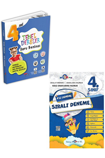 Açı Yayınları 4.Sınıf Açı Yayınları Tüm Dersler Soru Bankası + 4.Sınıf Mavi B...