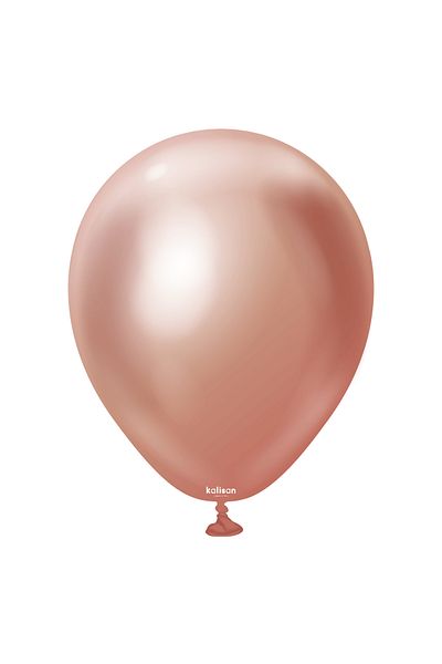 AKTEZ-EL Metallic Rose Gold 10 Balloons