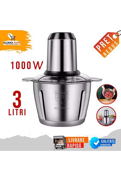 OEM STAINLESS STEEL CHOPPER 3 LITERS 1000W