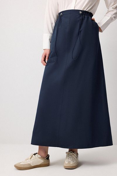 Touché Privé Woven Skirt with Elastic Waist