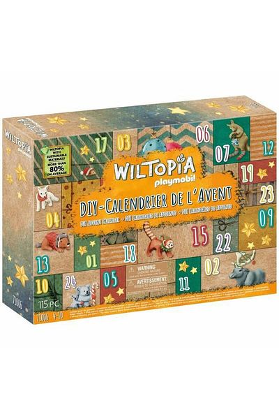 Eos Playmobil Wiltopia 71006 Advent Calendar, 115 pieces