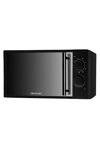 CECOTEC Microwave Oven, 700W, 20L, Defrost Function, Black