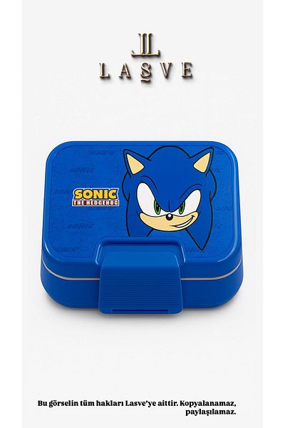 Sonic Sonik New Season 1030ml 34.8 O,Z 2 Layer 5 Compartments Stainless Steel Feeding Box