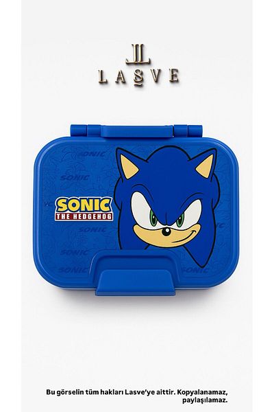 Sonic Sonik New Season 1030ml 34.8 O,Z 2 Layer 5 Compartments Stainless Steel Feeding Box