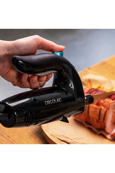 CECOTEC Electric Knife, 3183, 150W, Stainless Steel Blades, Black