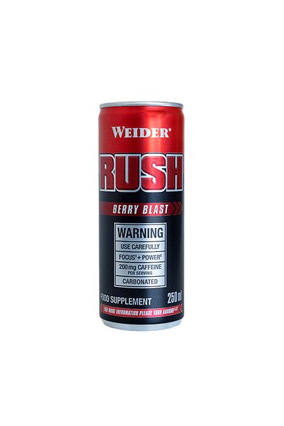 Weider Rush RTD Protein Drink, Berry Blast, 250 ml