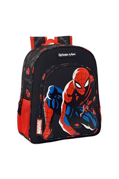 LEGO Spider-Man Spider-Man School Backpack, Hero Model, Black 32 x 38 x 12 cm