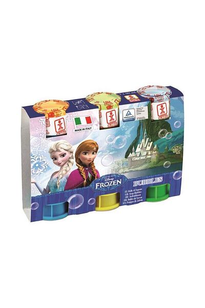 Dulcop Frozen Soap Bubbles Set, 3 Pieces, 60 ml