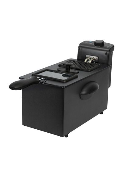CECOTEC Friteuză electrică CleanFry 3000, capacitate 3 litri, neagră