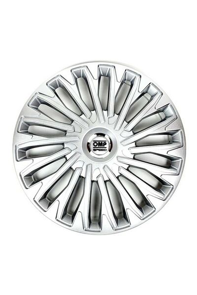 Somat Capace jante OMP Stinger Speed argintii, 15 inch, set de 4