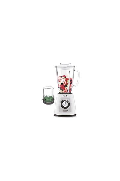 Moulinex Blender with Jar, LM436110, 800W, White