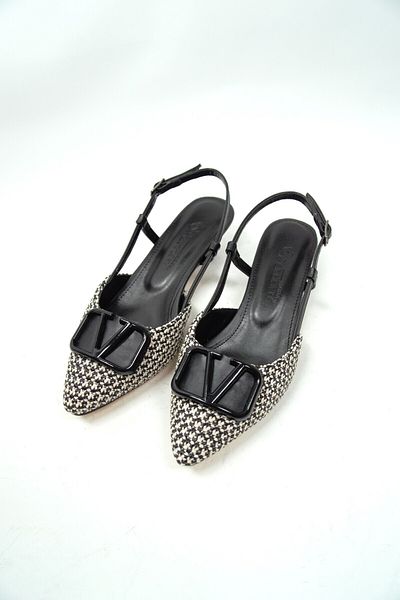 Emel Yıldız Short Heel Straw Evening Shoes