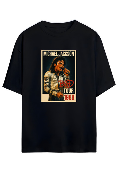 SVART WEAR M JACKSON SERIA EXCLUSIVĂ PENTRU FANII TRIUC DE BUMBAC OVERSIZE UNISEX