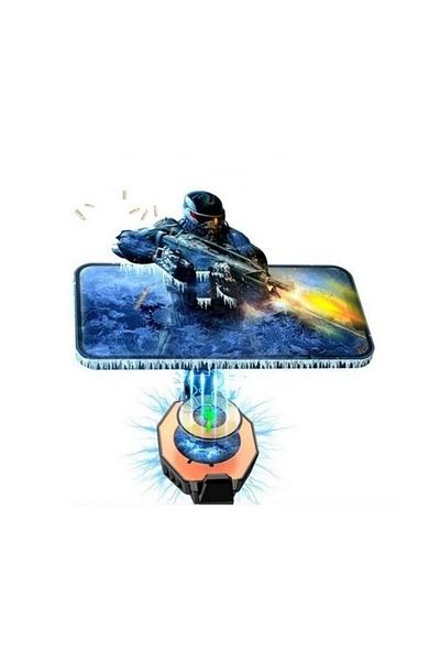 divendi-ro Cooler for Phone Cooler, 7500 rpm, RGB, for Gaming, Silentios