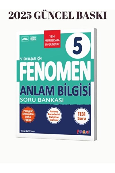 Fenomen Yayıncılık FENOMEN YAYINLARI 5.SINIF ANLAM BİLGİSİ