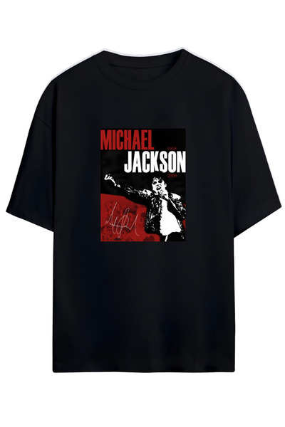 SVART WEAR M JACKSON SERIA EXCLUSIVĂ PENTRU FANII TRIUC DE BUMBAC OVERSIZE UNISEX