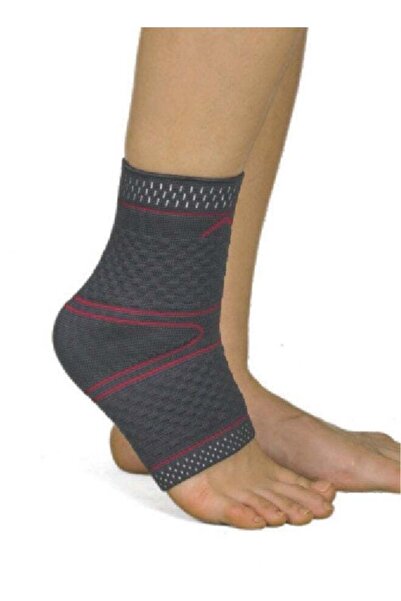 Aidplus دعامة الكاحل المرنة AID PLUS (متوسطة) - دعامة كاحل قابلة للتعديل لتخفيف الألم ومنع الإصابات