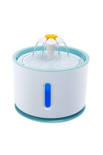 divendi-ro Fântână automată pentru animale de companie, dozator de apă pentru pisici și câini - Alb