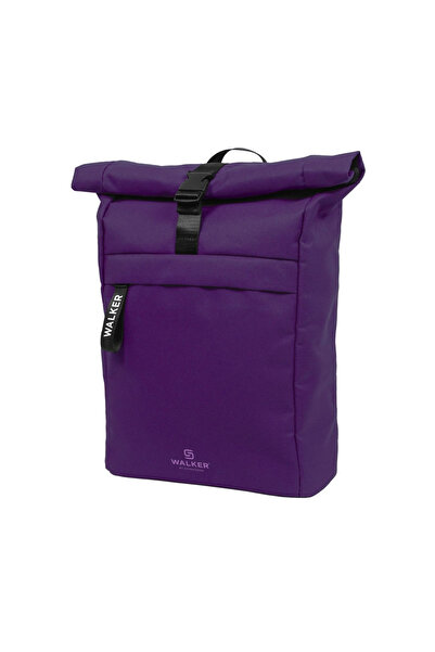 walker Rucsac Classic Roll Top Purple Velvet, by Schneiders, 29 x 40 x 15 cm,...