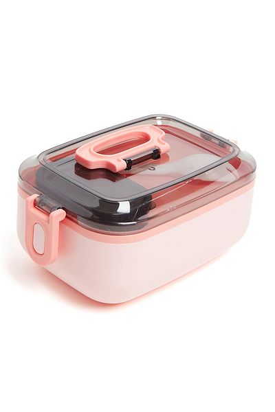 R&B Pink School Lunch Box