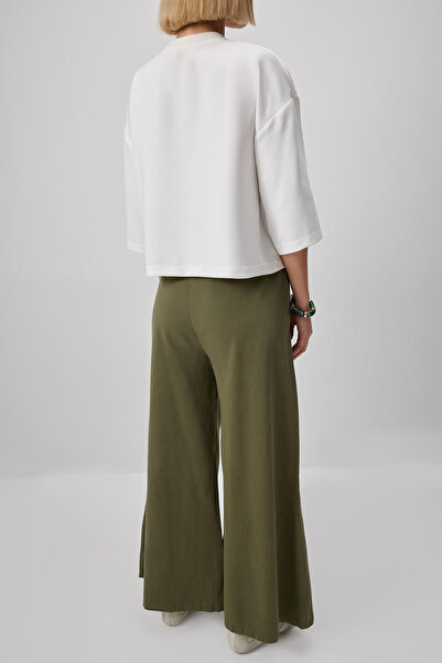 Touché Privé 100% Cotton Bell-Bottom Pants