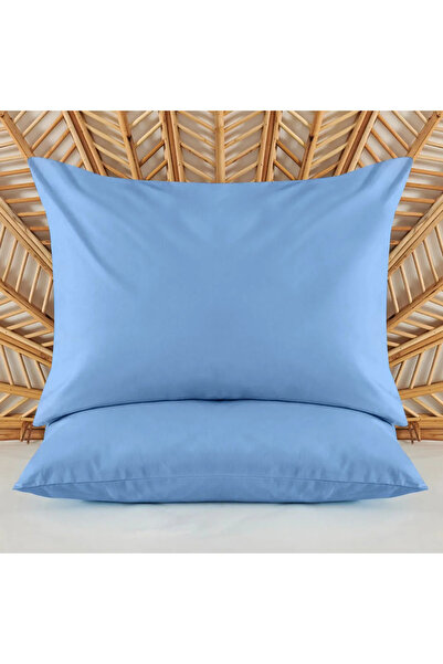 Evimora Home غطاء وسادة مصنوع من القطن بنسبة 100% مضاد للبكتيريا ومضاد للحساسية