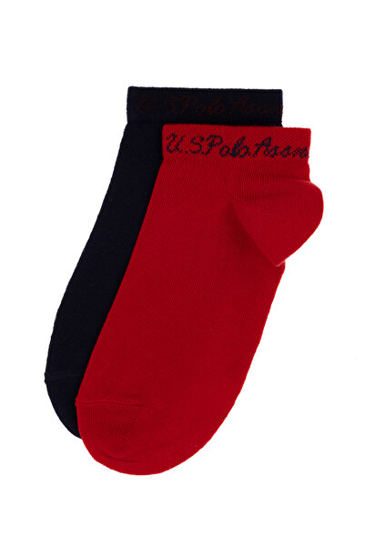 U.S. Polo Assn. Kadın Kırmızı Çorap 50304376-VR030