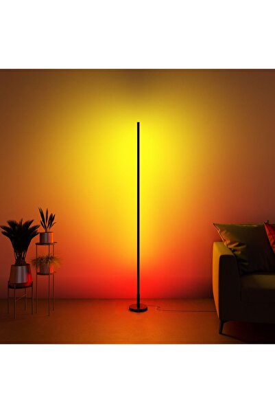 Mobzar Sese Ve Müziğe Duyarlı Kumandalı Led Lambader Oda Aydınlatma sistemi