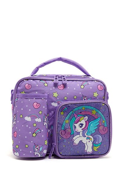 R&B Purple Girls Lunch Bag