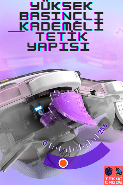 beboncool Z01X Hall Efekt PC Windows IOS MAC Android Uyumlu Kablosuz Bluetooth Joystick