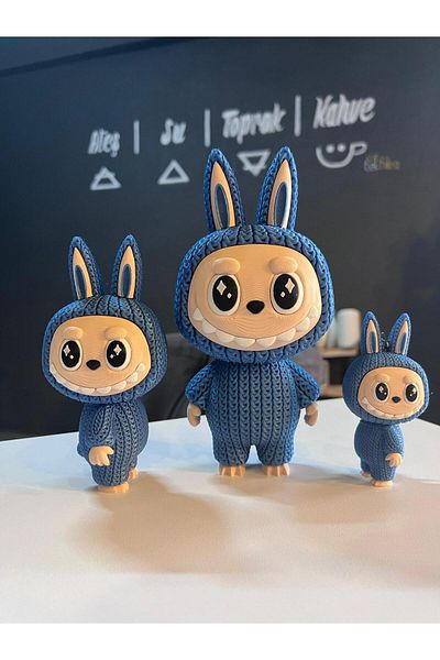 EDESİNG Labubu Knitted Patterned Limited Edition Collection Figure