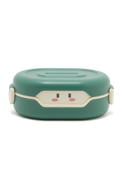 R&B Green Lunch Box