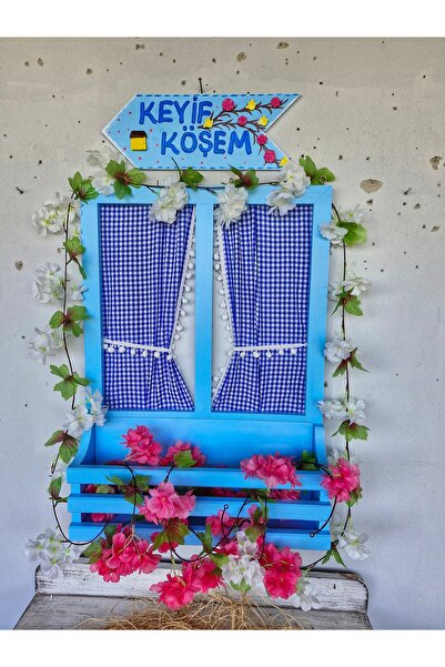 Home Ahşap pencere+ok set,el yapımı balkon duvar dekoru,istediğiniz renk sipa...
