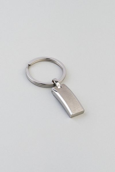 So CHIC... Metallic Style Steel Keychain