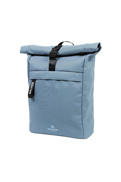 walker Rucsac Classic Roll Top Ice Blue, by Schneiders, 29 x 40 x 15 cm, 20-23 L, albastru