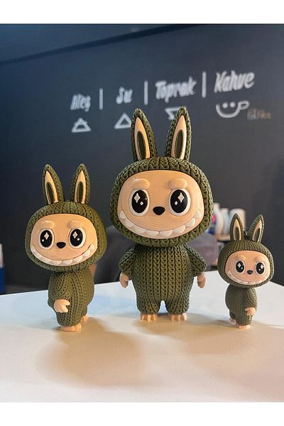 EDESİNG Labubu Knitted Patterned Limited Edition Collection Figure