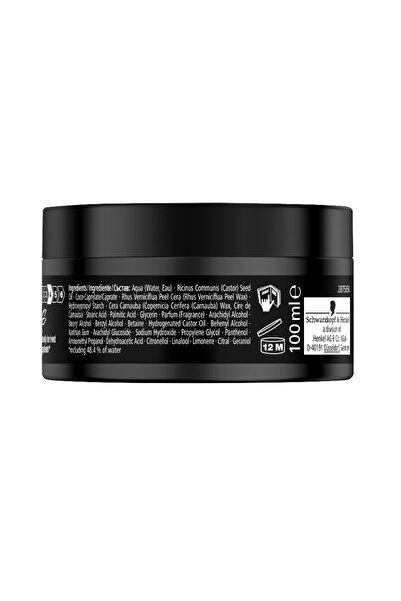 Got2B Pasta modelatoare pentru par phenoMENal,cu nivel 4 de fixare, 100 ml