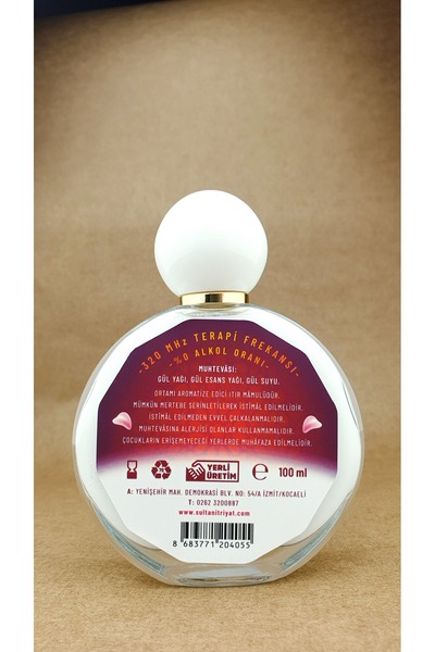 Sultan RÂYİHÂN Alkolsüz Gül Itırı 100ML (Parfüm Alternatifi)