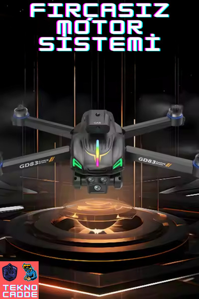beboncool GD83 15DK Uçuş 150M Mesafe 4K HD RGB Katlanır Drone