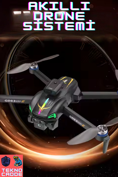 beboncool GD83 15DK Uçuş 150M Mesafe 4K HD RGB Katlanır Drone