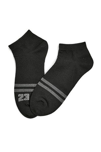 R&B Grey MENS ANKLE SOCKS
