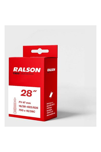 RALSON Bicycle tube 700 x 35/43C presta valve FV48 butyl