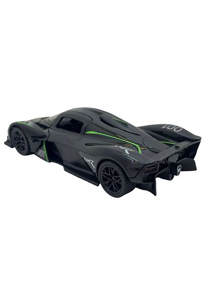 JPT Aston Martin Valkyrie black model 1:32 metal replica folding doors