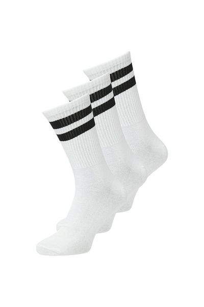 Jack & Jones JACK &JONES Travis Tennis Socks 3 pairs - 12260082-White